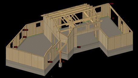 Rendu 3D sur le logiciel Cadwork